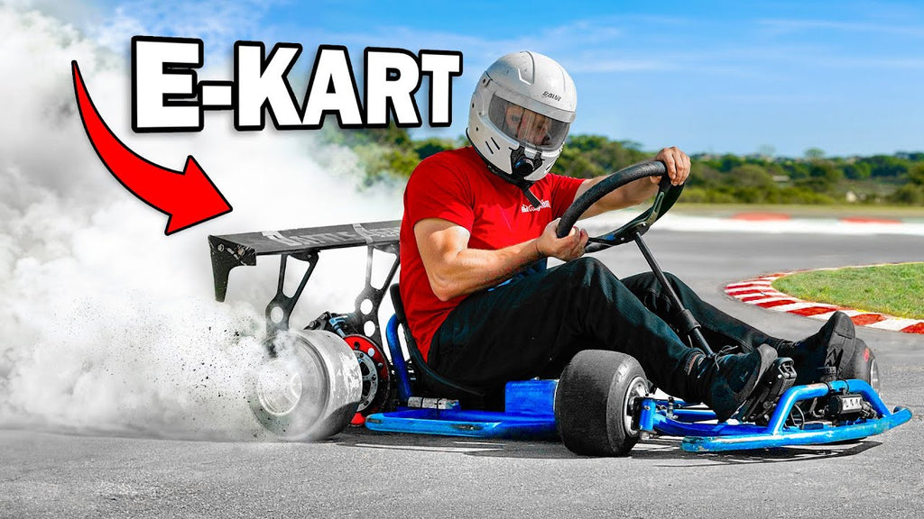 Corey Funk Drives Battle Aero Drift Kart!