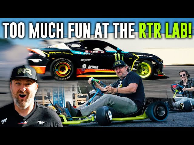 Drift Champion Vaughn Gitten JR Takes Delivery of TWO Battle Aero Drift Karts!!