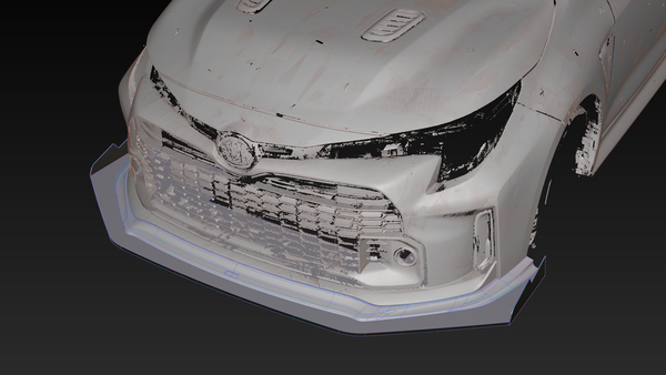 Chassis Mounted Splitter for 2023+ GR Corolla