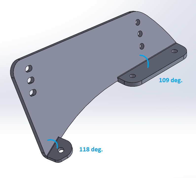 Nissan 350Z (Z33) Trunk Mount Bracket