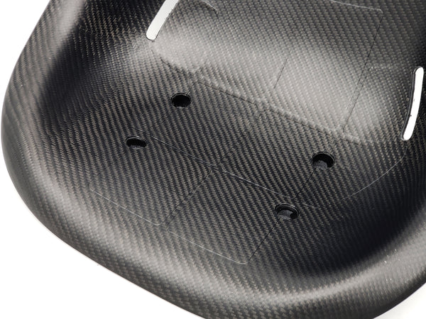 Matte Carbon Fiber Kart Seat