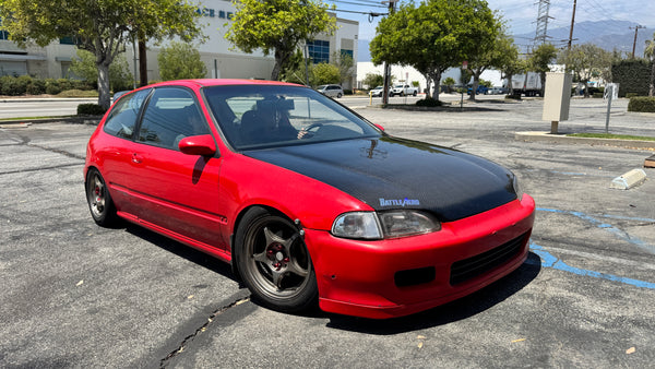 (Pre-Order) 92-95 Honda Civic Carbon Fiber Hood
