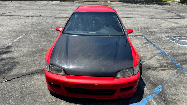 (Pre-Order) 92-95 Honda Civic Carbon Fiber Hood
