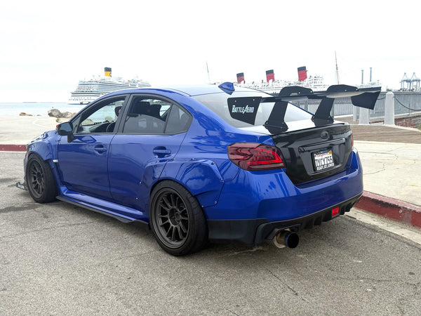 Swan Neck Trunk Mount Wing for 15-21 Subaru WRX (VA)