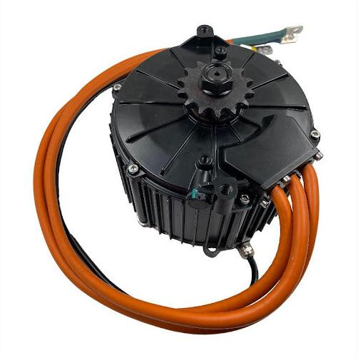 QS165 Electric Motor 72V 10kW 50H