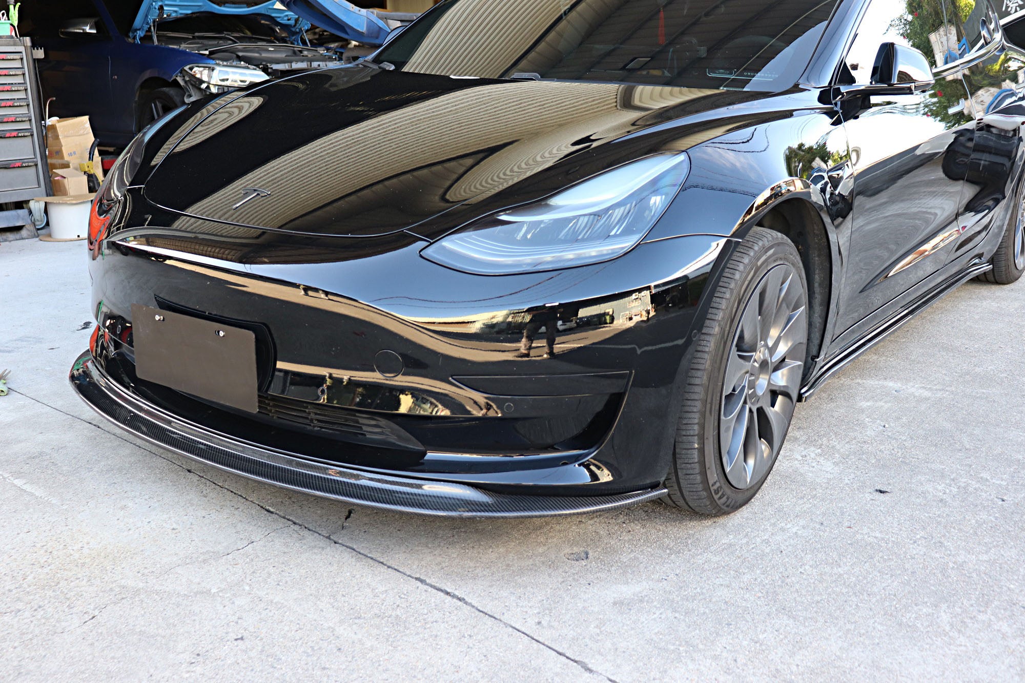 Model 3 Carbon Fiber Front Lip