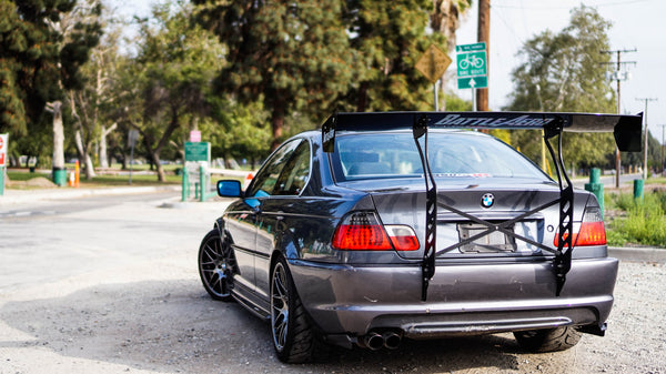 V1 Chassis Mount Wing for BMW 3 Series (E46)