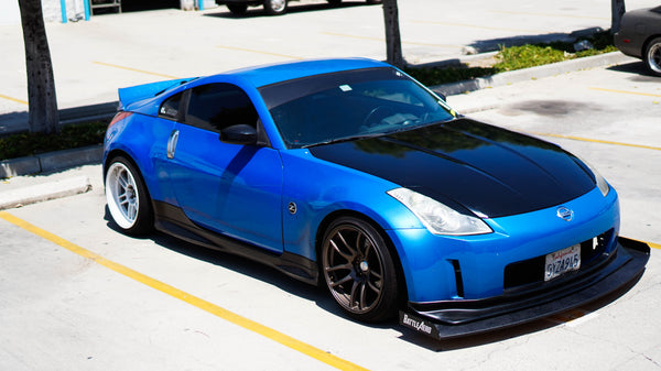 Chassis Mounted Splitter for Nissan 350Z