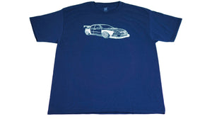 WRX GD Widebody / Splitter T-Shirt (Navy Blue)