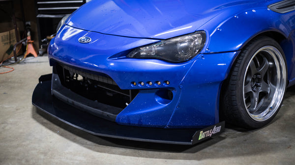 *CLEARANCE* Chassis Mounted Splitter for FRS / BRZ / 86